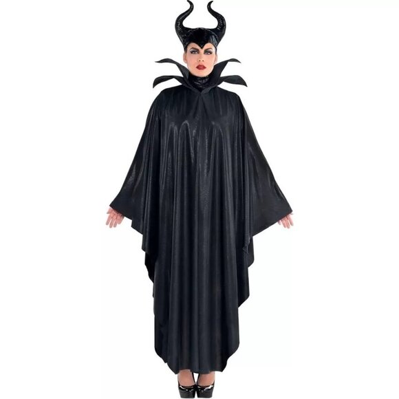 Disney Villains Maleficent Costume Adult Plus Queen Snow White Halloween - Picture 1 of 6